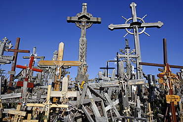 Mountain of crosses in Siauliai, Lithuania