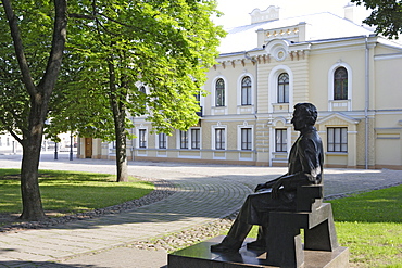 Historical presidential palace in Kaunas, Lithuania