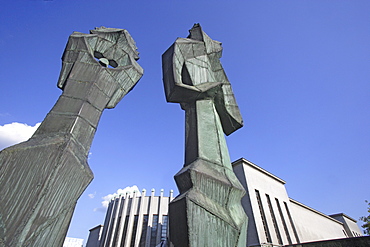 Mikalojus Konstantinas Ciurliouis art museum in Kaunas, Lithuania