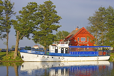 Minja, also called the small Venice of Lithuania is situated in the Nemunas delta, Lithuania