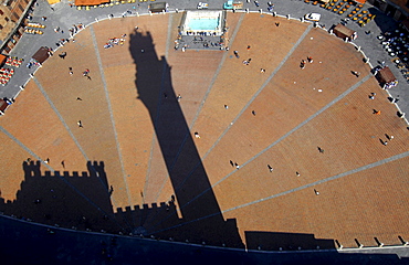 Italien, Toskana, Siena,Piazza del Campo