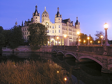 Schwerin Castle, Mecklenburg Western Pomerania, Germany