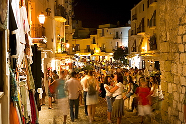 Dalt Vila, Old Town, Eivissa, Ibiza, Balearic Islands, Spain