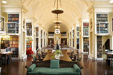 Reading Library, Athenaeum, Boston, Massachusetts, USA