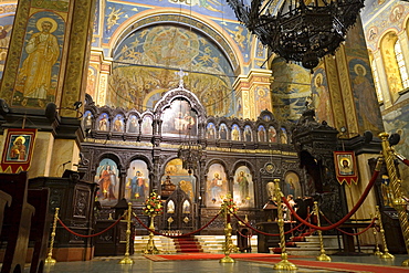 Altar, Cathedral of the Assumption, Chram Sv. Uspenie Bogorodicno, Varna, Bulgaria, Europe