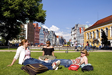 University Square, Rostock, Baltic Sea, Mecklenburg-Western Pomerania, Germany