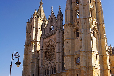 Cathedral, Catedral Santa MarÃŒa La Regla, Leon, Castilla Leon, Spain