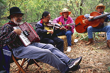 Don Bumham Band, Bale Grist Mill, Saint Helena, Napa Valley, California, USA