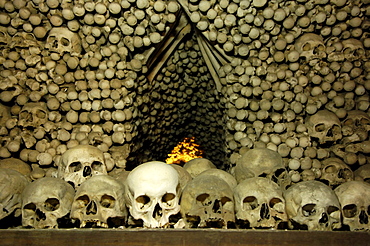 Church of our lady, bones, Sedlec, Kutna Hora, Czech Republic