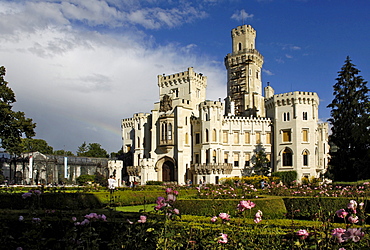 Castle Hluboka near Budweis, Czech Republic