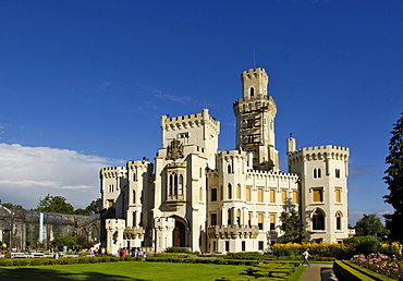 Castle Hluboka near Budweis, Czech Republic