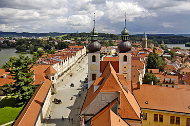 Market place, Telc, Czech Republic