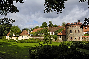 City wall, Trebon, Czech Republic