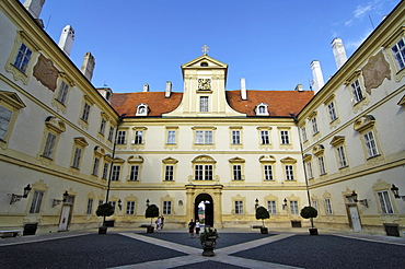 Courtyard Castle Valtice, Czech Republica