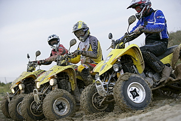 People on Suzuki Quads, Test Grounds, Suzuki Offroad Camp, Valencia, Spain