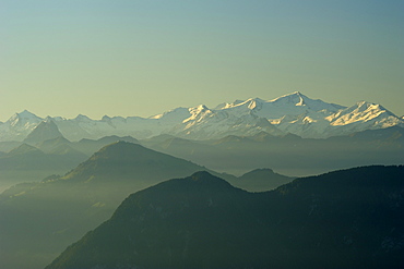 Grossvenediger mountain, highest peak in the Venediger Group, Hohe Tauern range, Tyrol, Austria