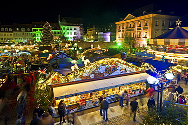 Christmas market, Landau, Rheinland-Pfalz, Germany