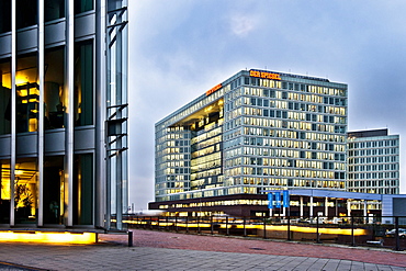 New Spiegel headquarters, modern architecture in Hafencity, Hamburg, Germany