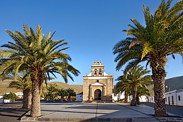 Pilgrimage church, Santuario de la Vega, Vega de Rio de las Palmas, Fuerteventura, Canary Islands, Spain