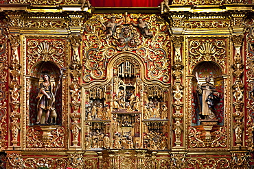 Flemish altarpiece, Basilica San Juan, Telde, Gran Canaria, Canary Islands, Spain