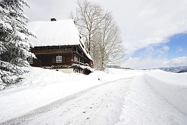 Farmhouse in St Maergen, near Freiburg im Breisgau, Black Forest, Baden-Wurttemberg, Germany