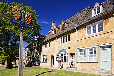 Buildings at High Street, Chipping Camden, Gloucestershire, Cotswolds, England, Great Britain, Europe