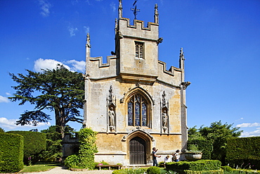 Saint Mary's church at Sudeley Castle, Gloucestershire, Cotswolds, England, Great Britain, Europe