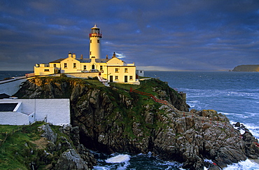 Lighthouse at Fanad Head, County Donegal, Ireland, Europe