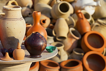 Clay pots, Kappadokien, Turkey, Anatolia, Cappadocia, Turkey