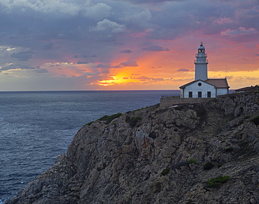 Faro de Capdepera, Punta de Capdepera, Capdepera, Majorca, Spain