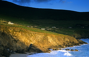 Dingle peninsula, coastal landscape near Slea Head, County Kerry, Ireland, Europe