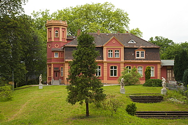 Kromlau castle, Saxony, Germany, Europe