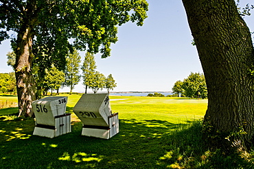 Foerde Golf Club Gluecksburg, Gluecksburg, Flensburg Fjord, Schleswig Holstein, Germany