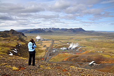 Geothermal park, Hveragerdi, Sudurland, Iceland