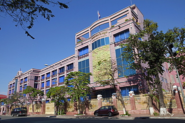 Building of the National Bank of Cambodia, Phnom Penh, capital of, Cambodia, Asia