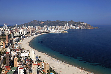 Cityscape, Benidorm, Alicante, Spain