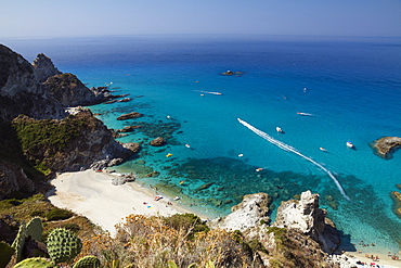 Capo Vaticano south of Tropea, Tyrrhenian Sea, Calabria, Mediterranean, Southern Italy, Europe