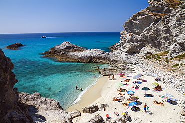 Capo Vaticano south of Tropea, Tyrrhenian Sea, Calabria, Mediterranean, Southern Italy, Europe