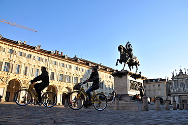 Piazza San Carlo, Turin, Piedmont, Italy