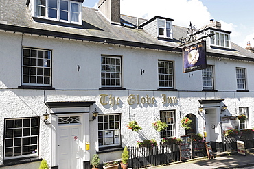 The Globe Inn restaurant, Chagford, Dartmoor, Devon, England, United Kingdom