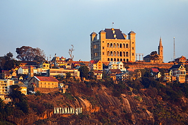 King's Palace, Rova, Analamanga hill, Antananarivo, capital, central highlands, Madagascar, Africa