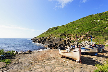 Scenery at Penberth Cove, St Levan, Cornwall, England, United Kingdom