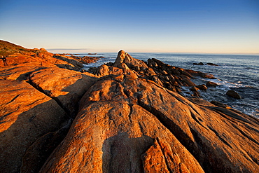 Cape Conran, granite rocks at West Cape, East Gippsland, Victoria, Australia