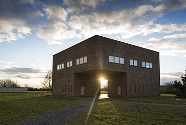 Museum on the grounds of former NATO rocket-base, Langen Foundation, near Neuss, North Rhine-Westphalia, Germany