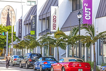 Shops in the Design District, Miami, Florida, USA