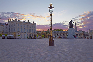 La Place Stanislas in Nancy, Unesco World Cultural Heritage, Meurthe-et-Moselle, Region Alsace-Lorraine, France, Europe