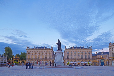 La Place Stanislas in Nancy, Unesco World Cultural Heritage, Meurthe-et-Moselle, Region Alsace-Lorraine, France, Europe