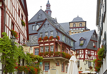 Old town of Beilstein along the river Mosel, Rhineland-Palatinate, Germany, Europe