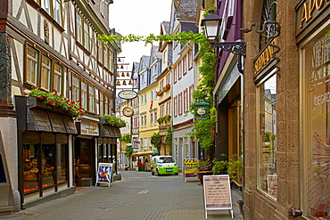 Street in the old town of Wetzlar, Lahn, Westerwald, Hesse, Germany, Europe