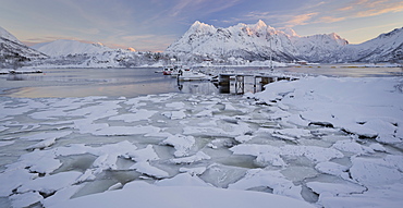 Sildpollneset, Vestpollen, Austnesfjorden, Austvagoya, Lofoten, Nordland, Norway